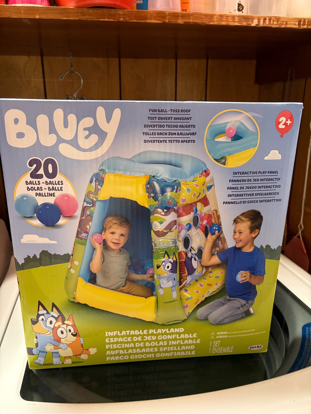 Bluey Inflatable Playland Ball Pit- New in Box